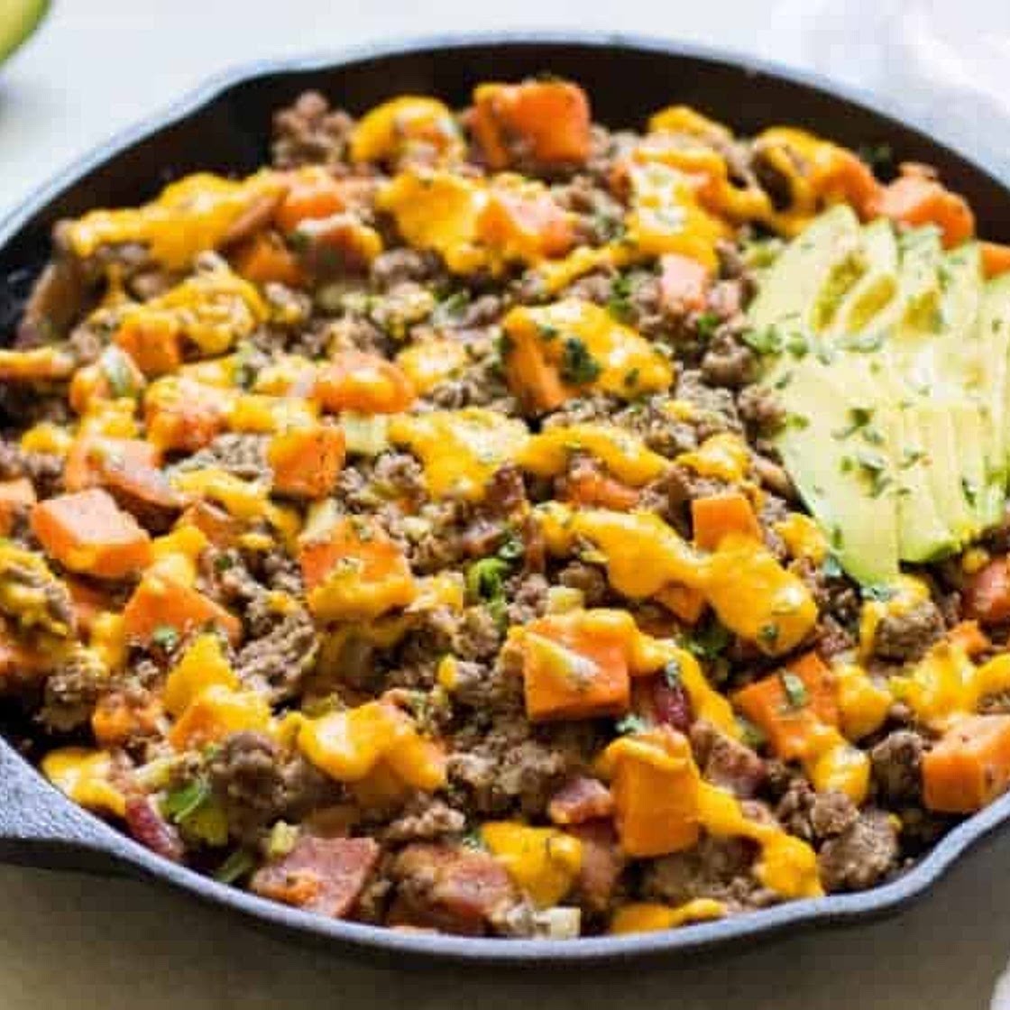 Bacon Cheeseburger Casserole (Whole30 & AIP)