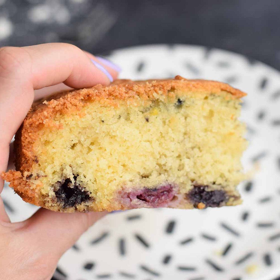 Gluten-free blueberry cake