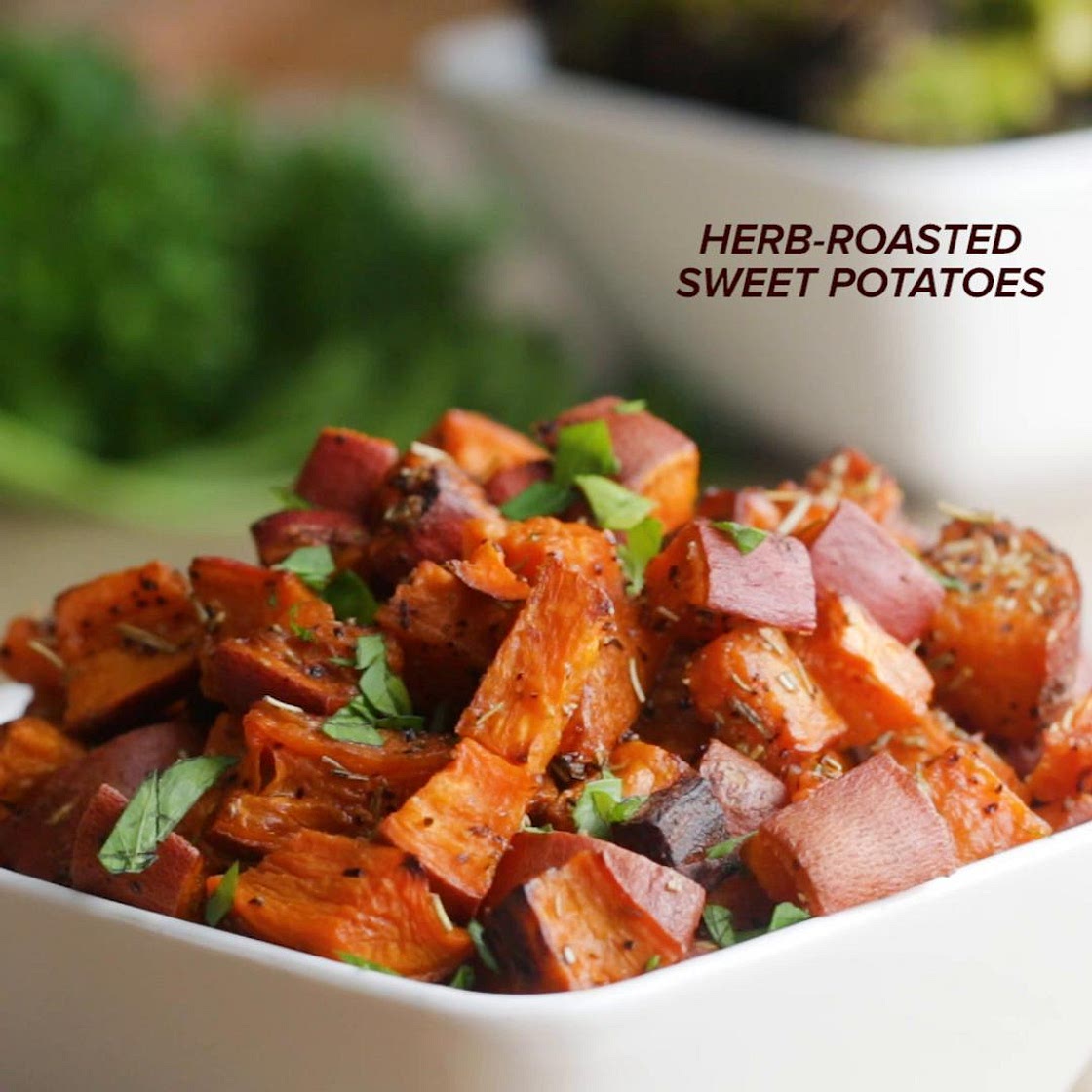 Rosemary Roasted Sweet Potatoes Recipe by Tasty