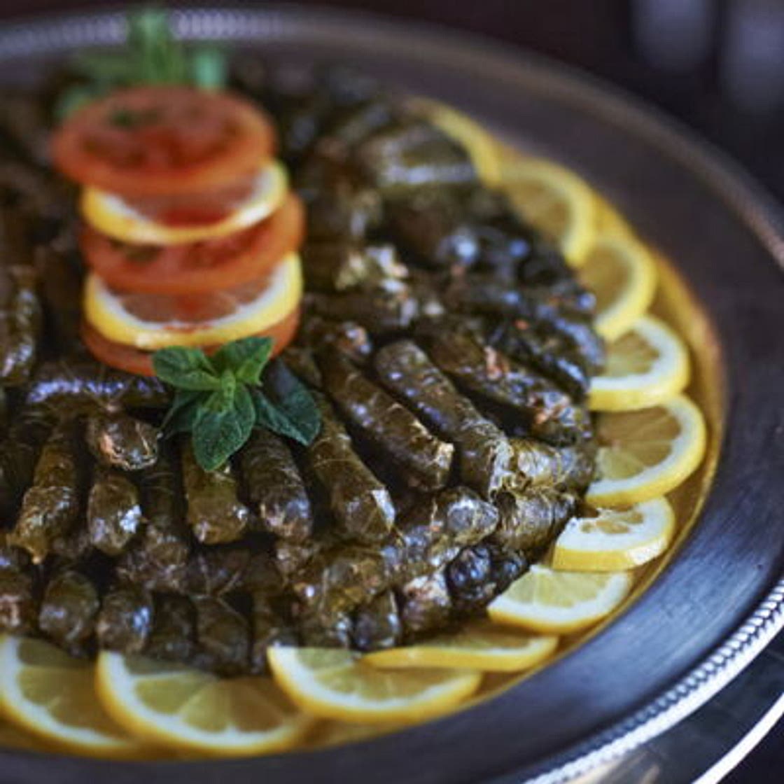 Feuilles de vigne farcies à la libanaise