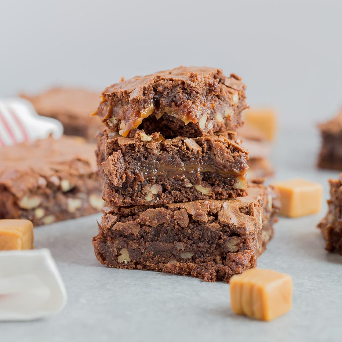 Caramel Pecan Brownies