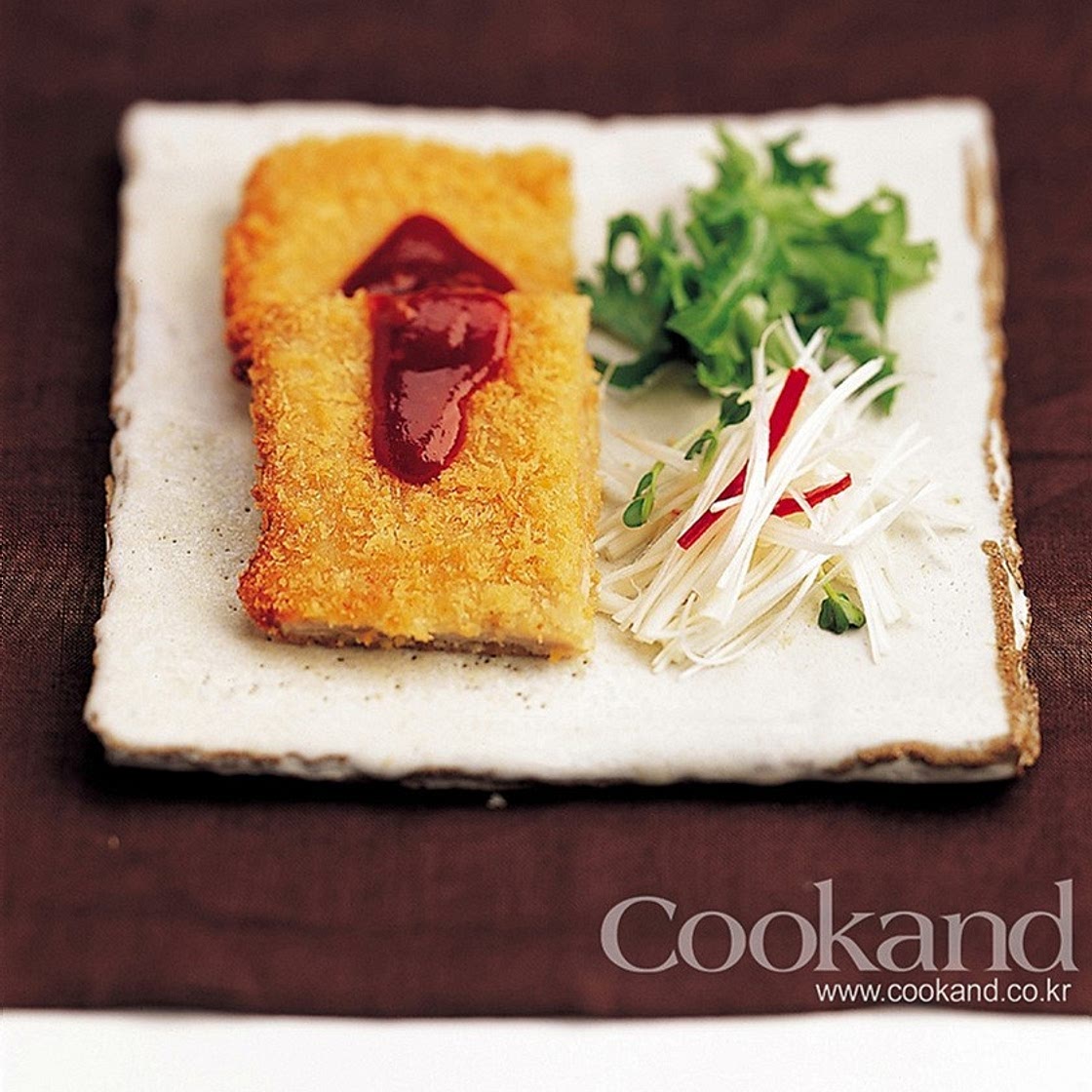 된장소스의 포크커틀릿 만드는 법