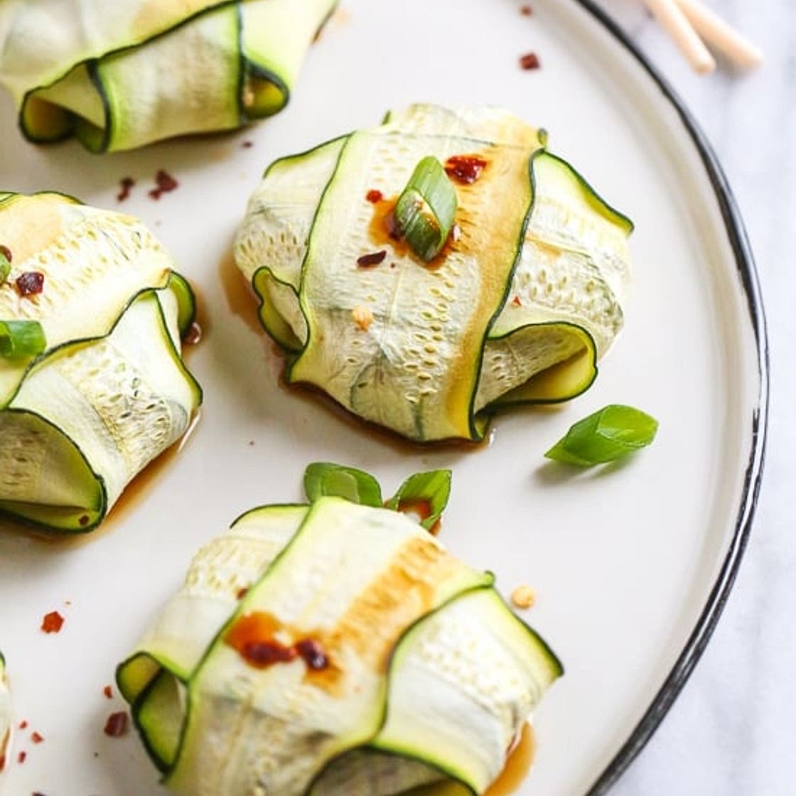 Zucchini Pork Dumplings