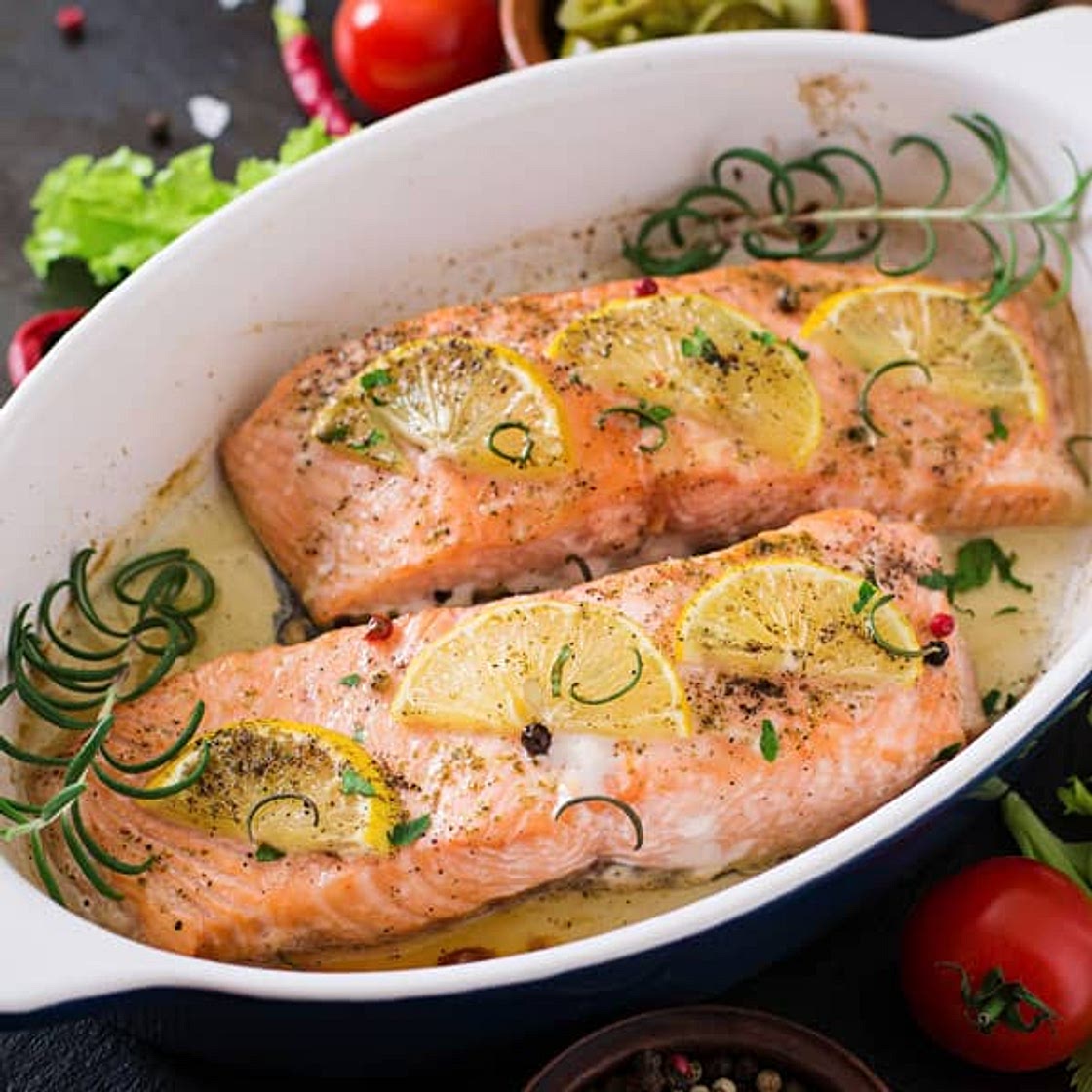 Oven-Baked Salmon