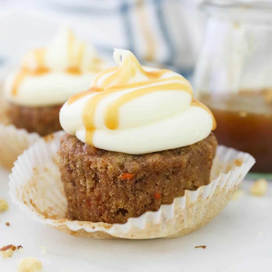 Gluten-Free Carrot Cake Cupcakes