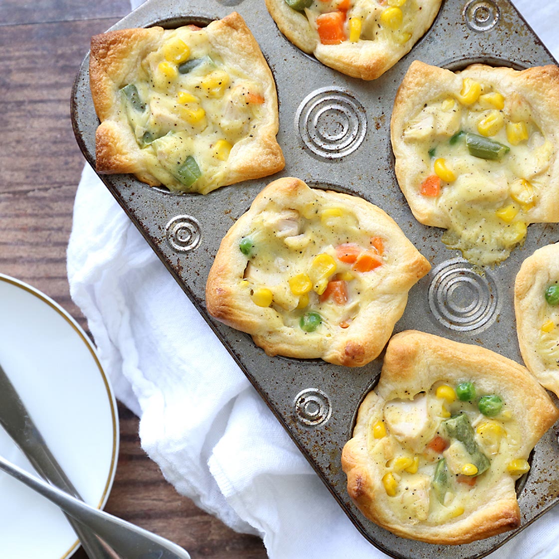 Mini Chicken Pot Pies