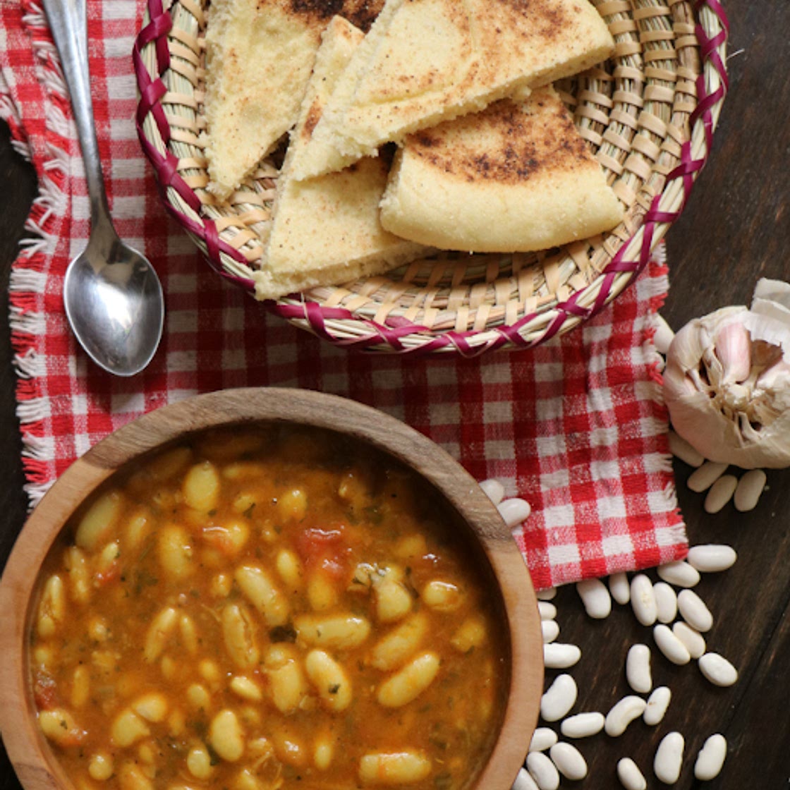 Moroccan Loubia (Stewed White Beans)