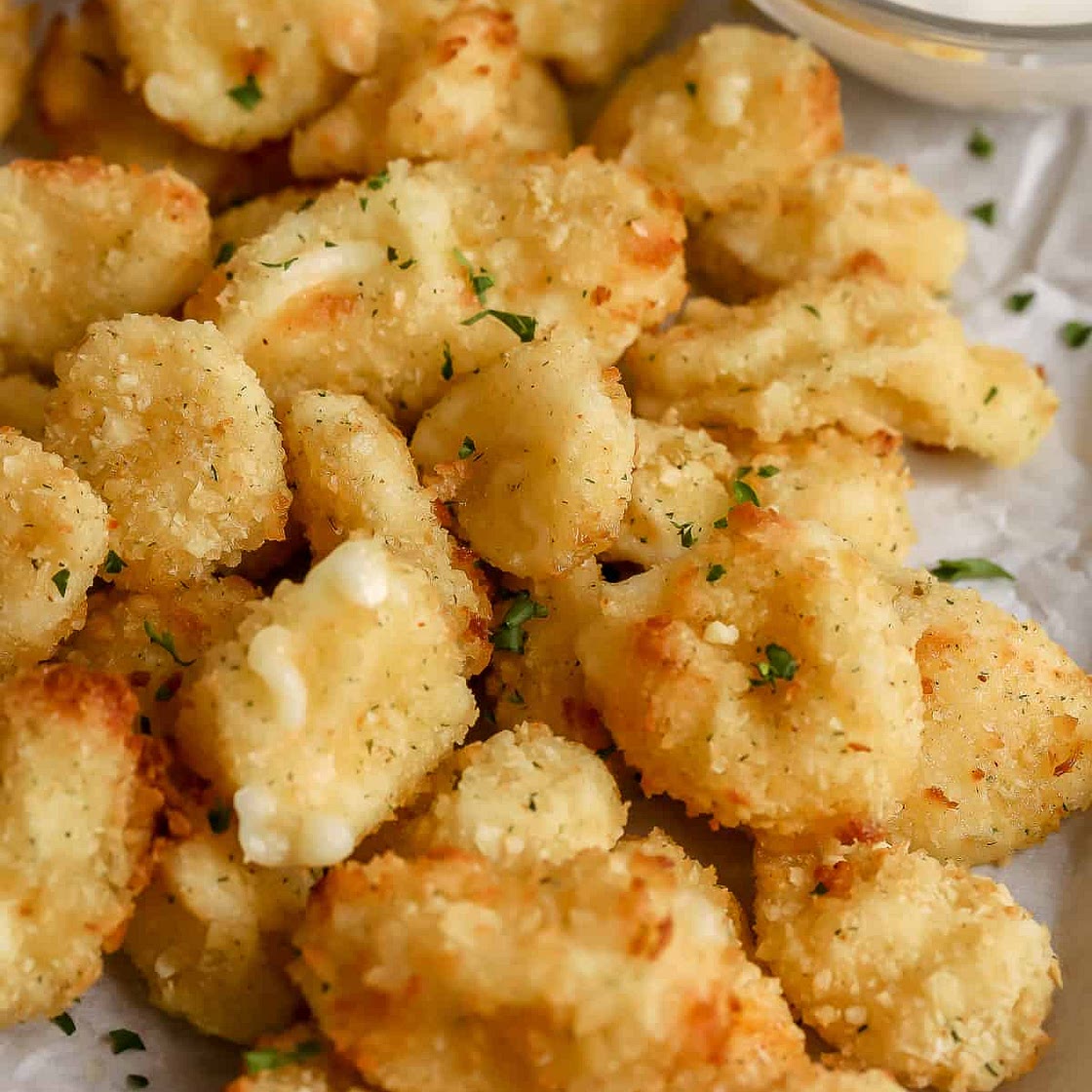 Air Fried Cheese Curds