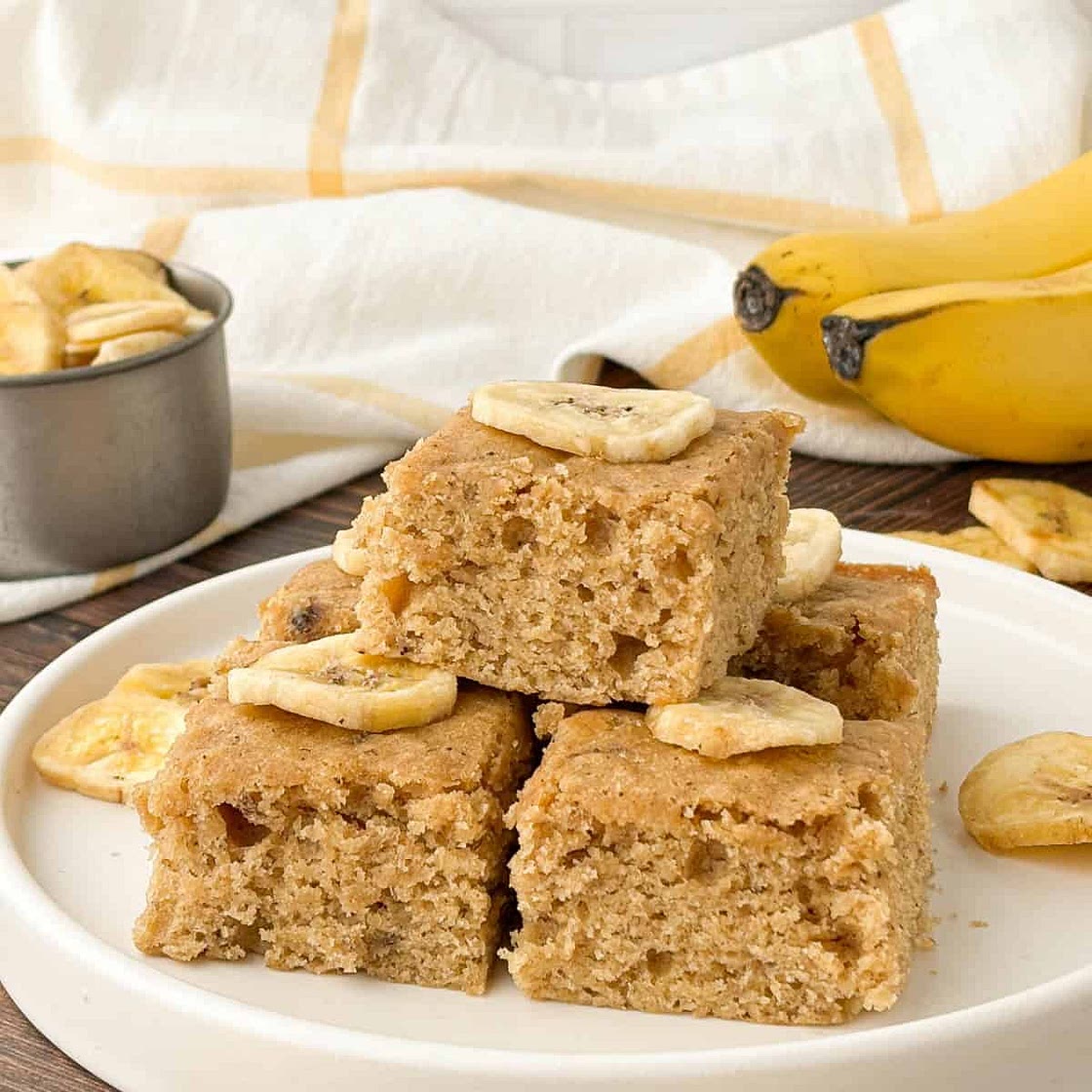 Banana Blondies