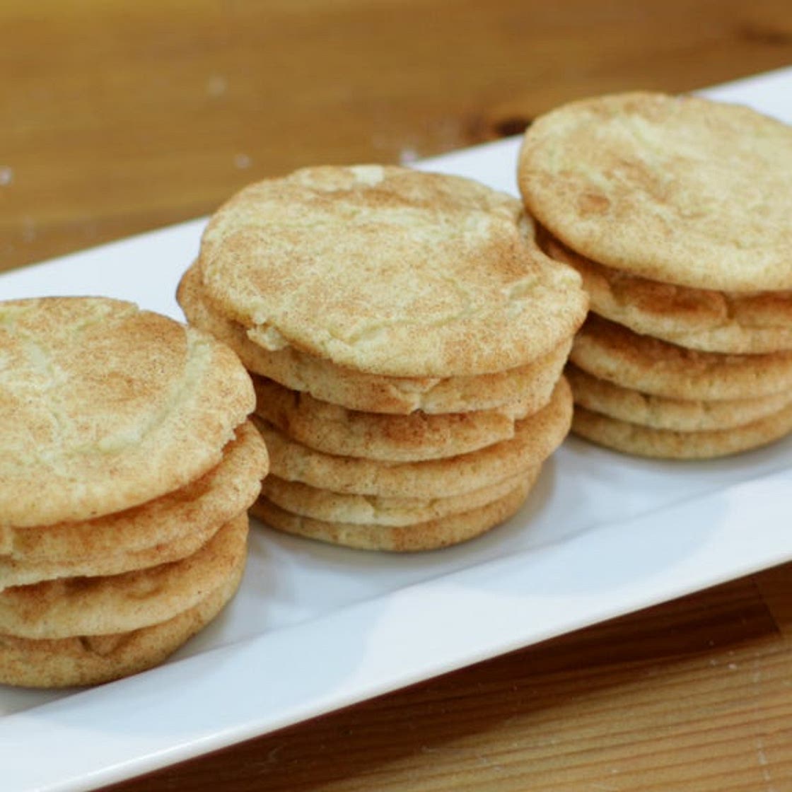 Soft Chewy Snickerdoodles