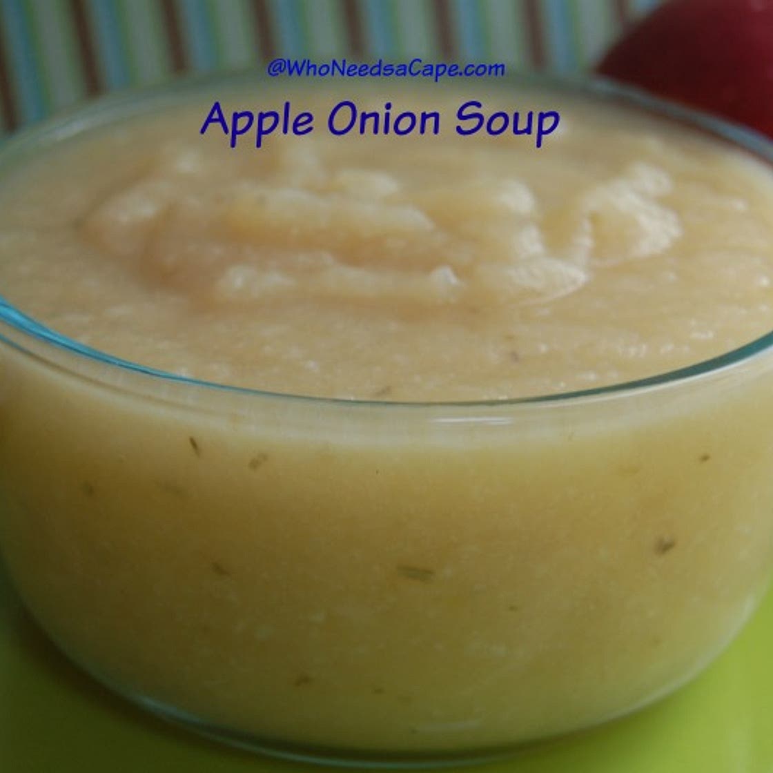 Apple Onion Soup