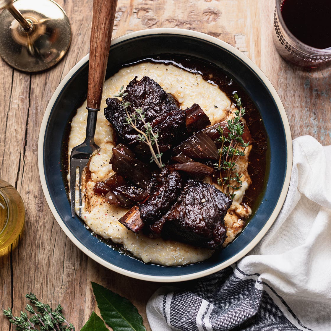 Balsamic Braised Short Ribs