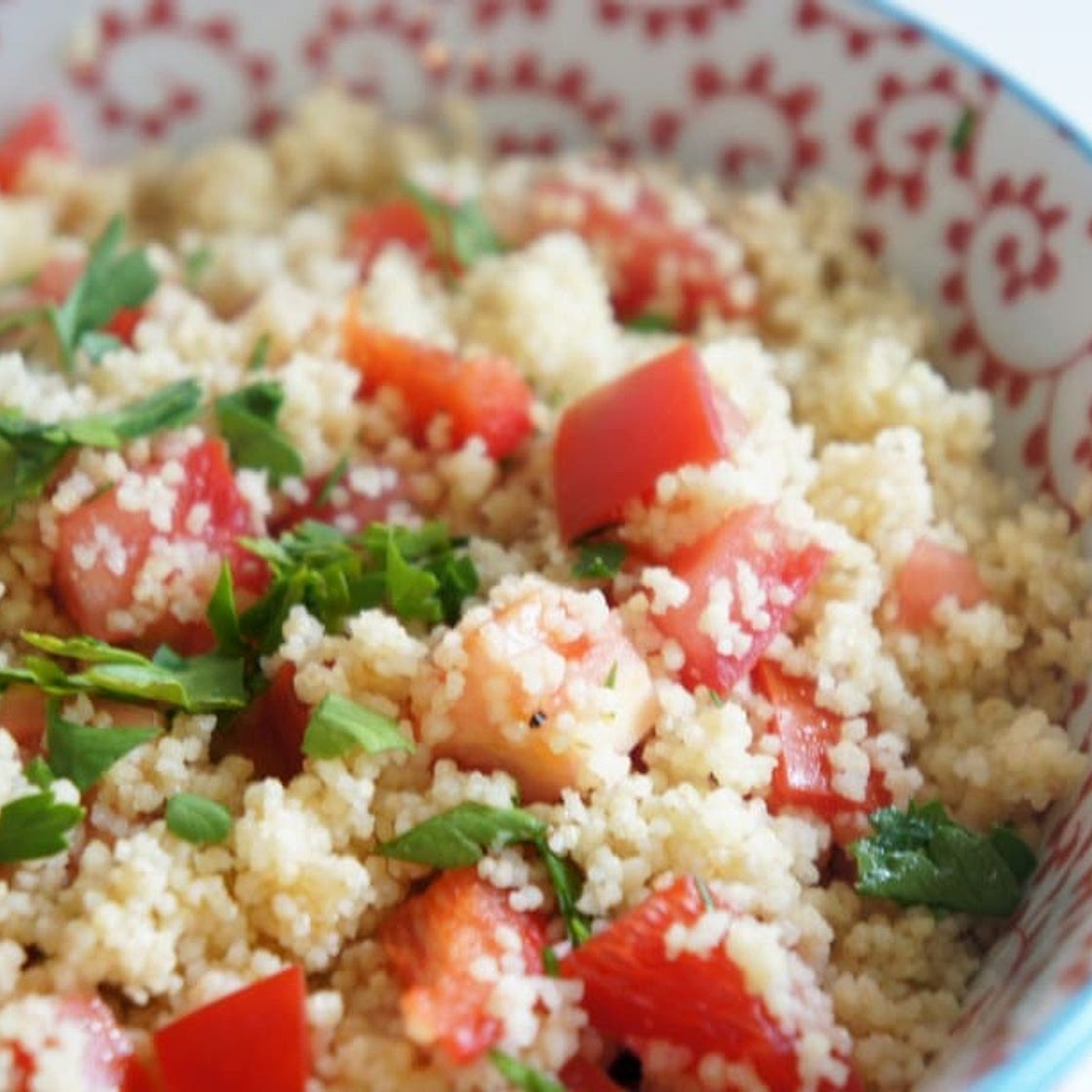 Lemon Vinaigrette and Couscous Salad