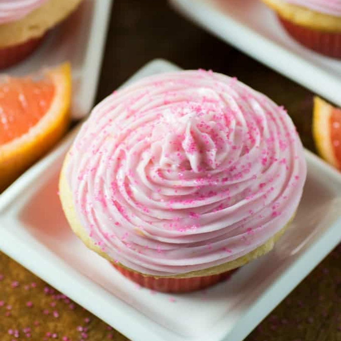 Grapefruit Cupcakes