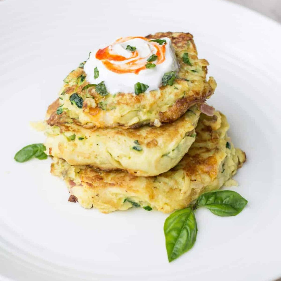 Breakfast Zucchini Pancakes