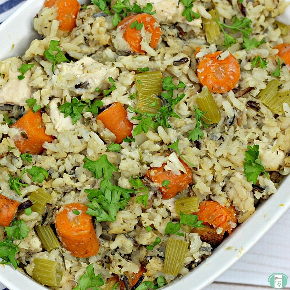 Chicken Wild Rice Casserole