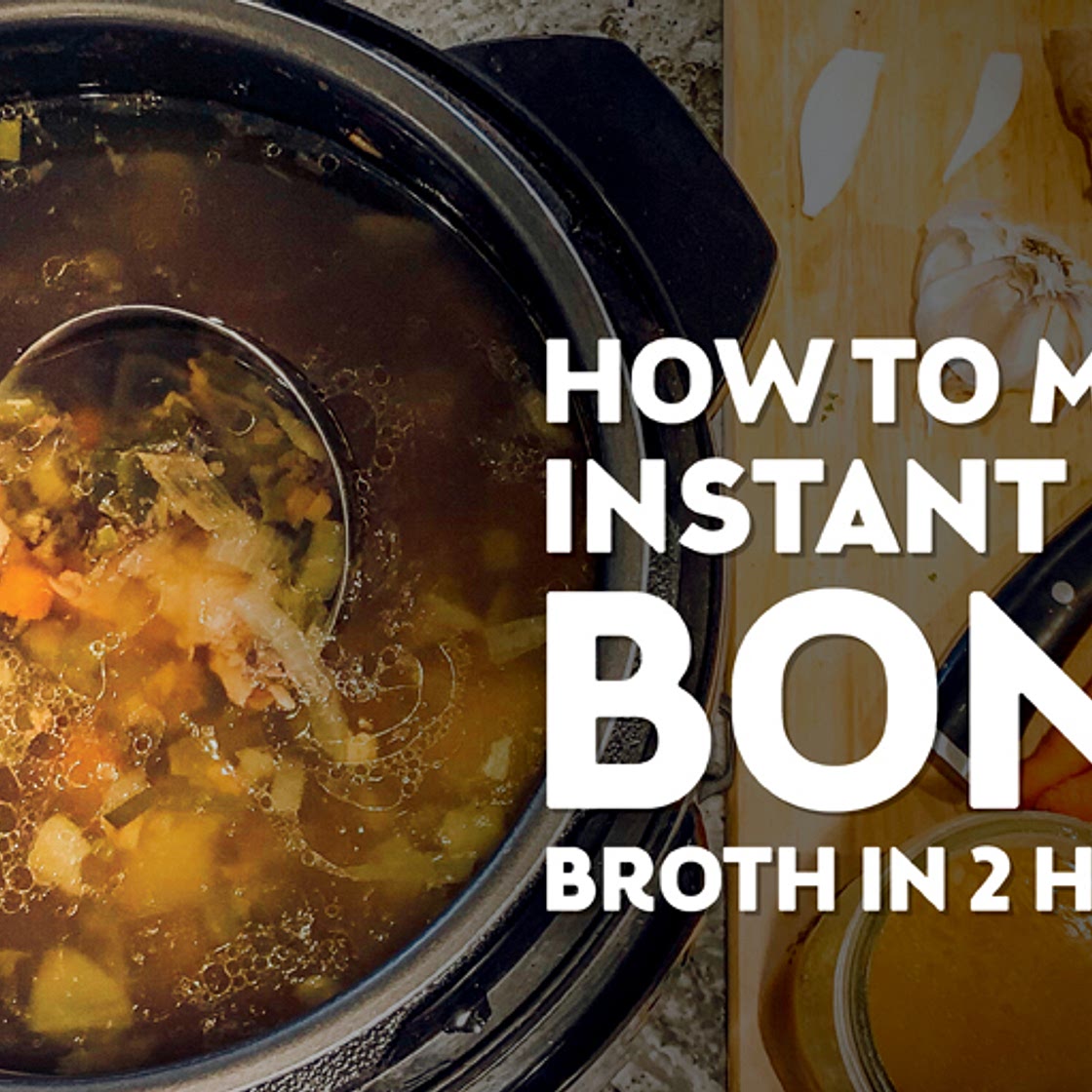 Instant Pot Bone Broth Recipe