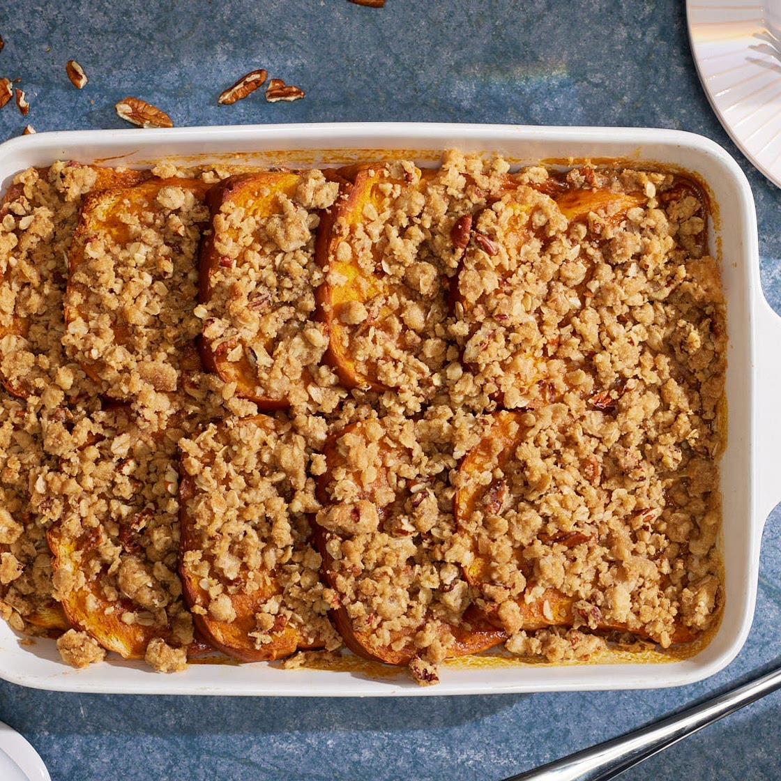 Pumpkin Pie French Toast Bake