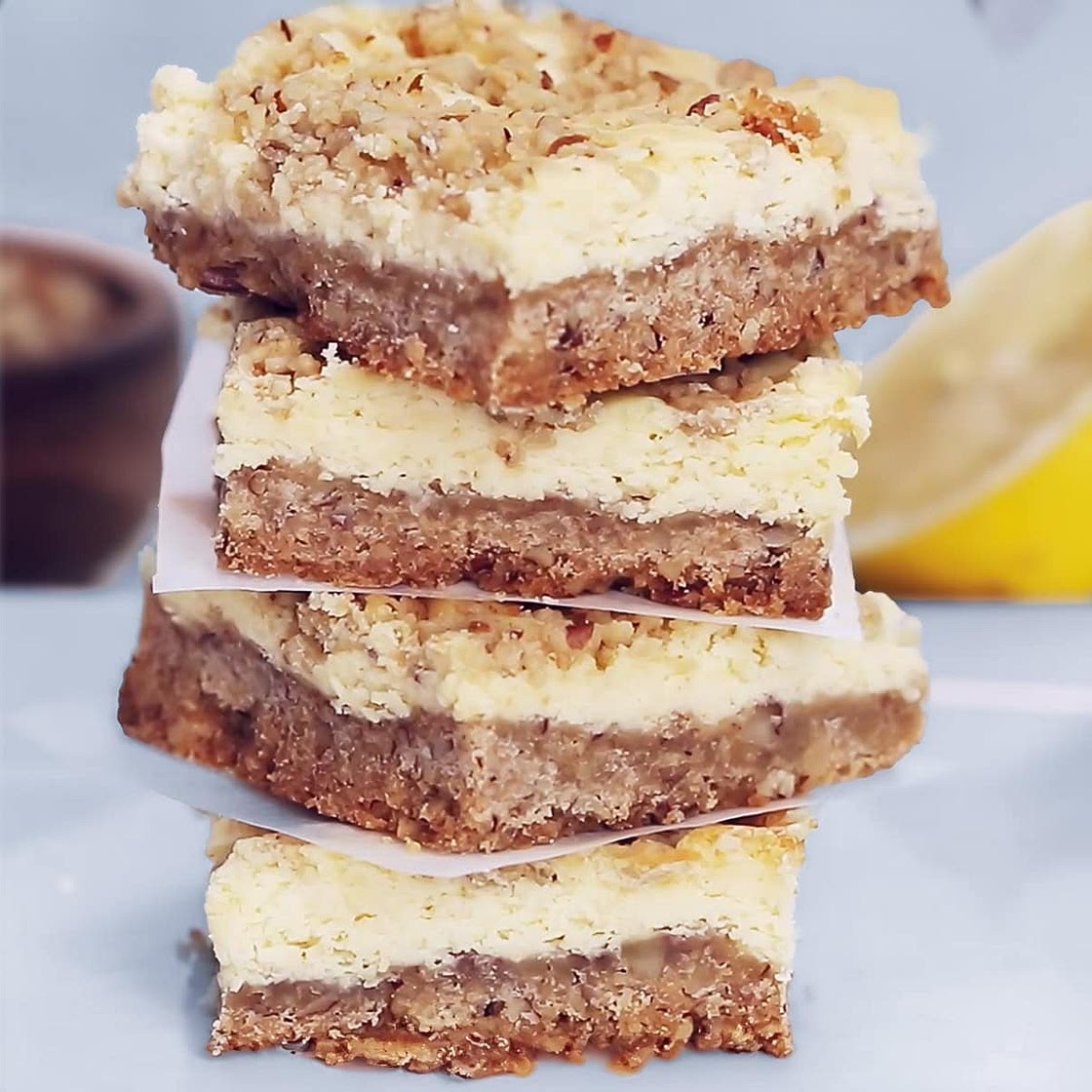 Easy Recipe for Lemon Cheesecake Squares