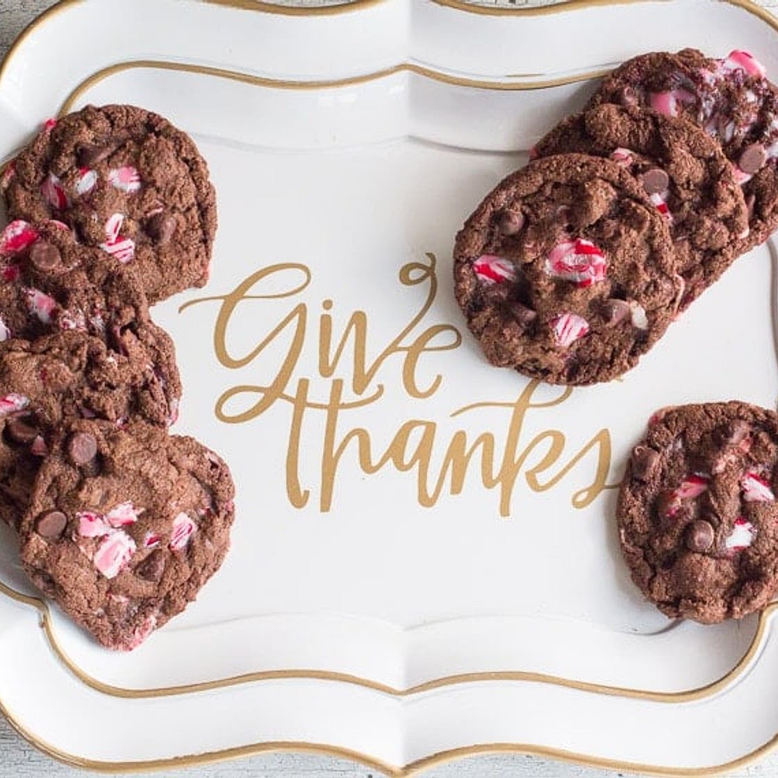 Double Chocolate Chip Peppermint Cookies