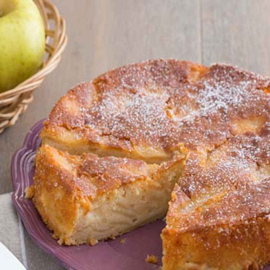 Apple orange cake
