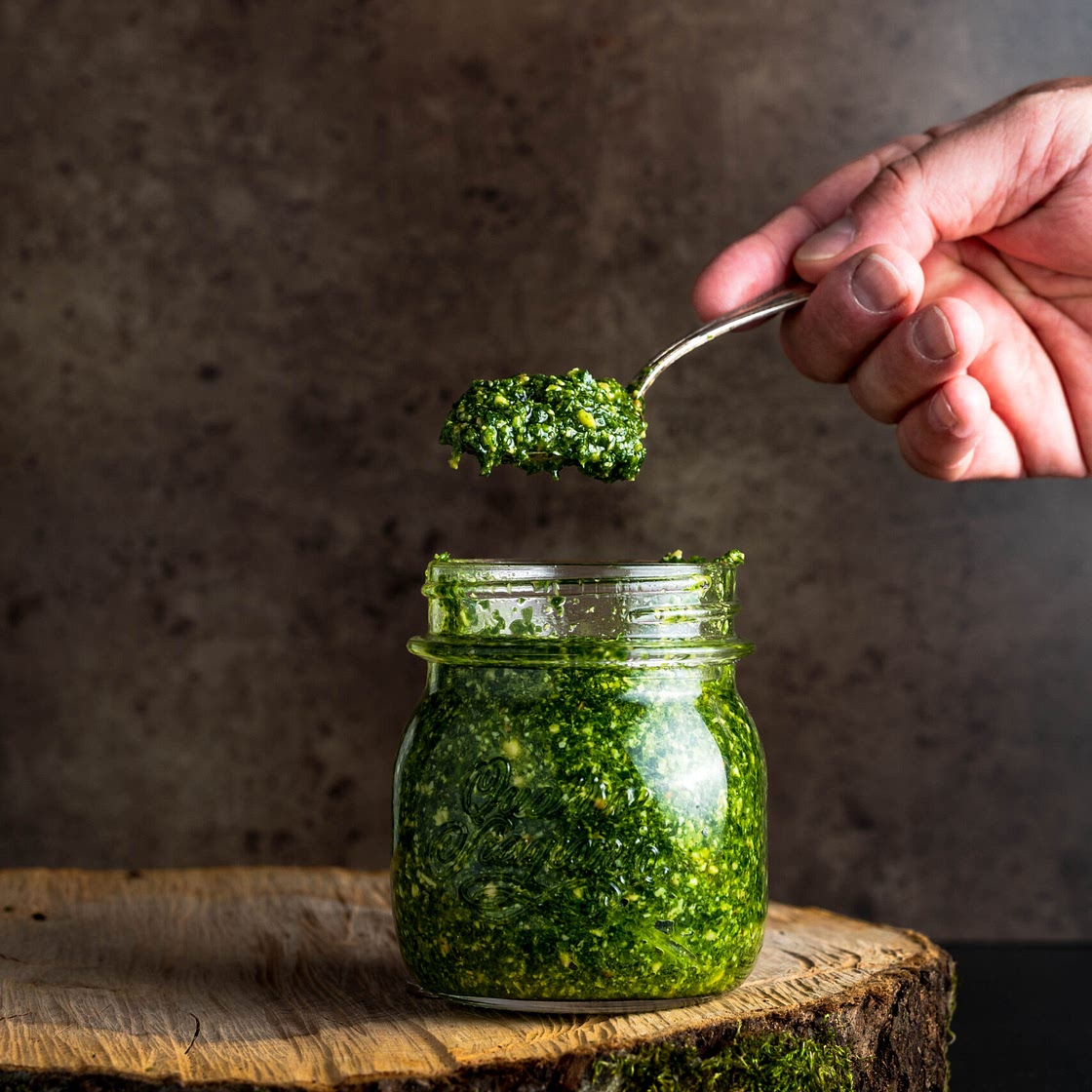 Homemade Wild Garlic Pesto