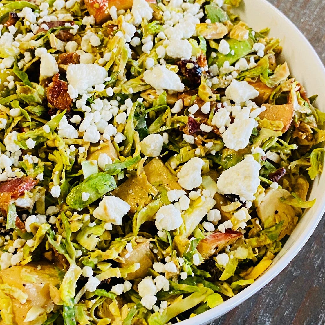 Brussel Sprout and Apple Salad
