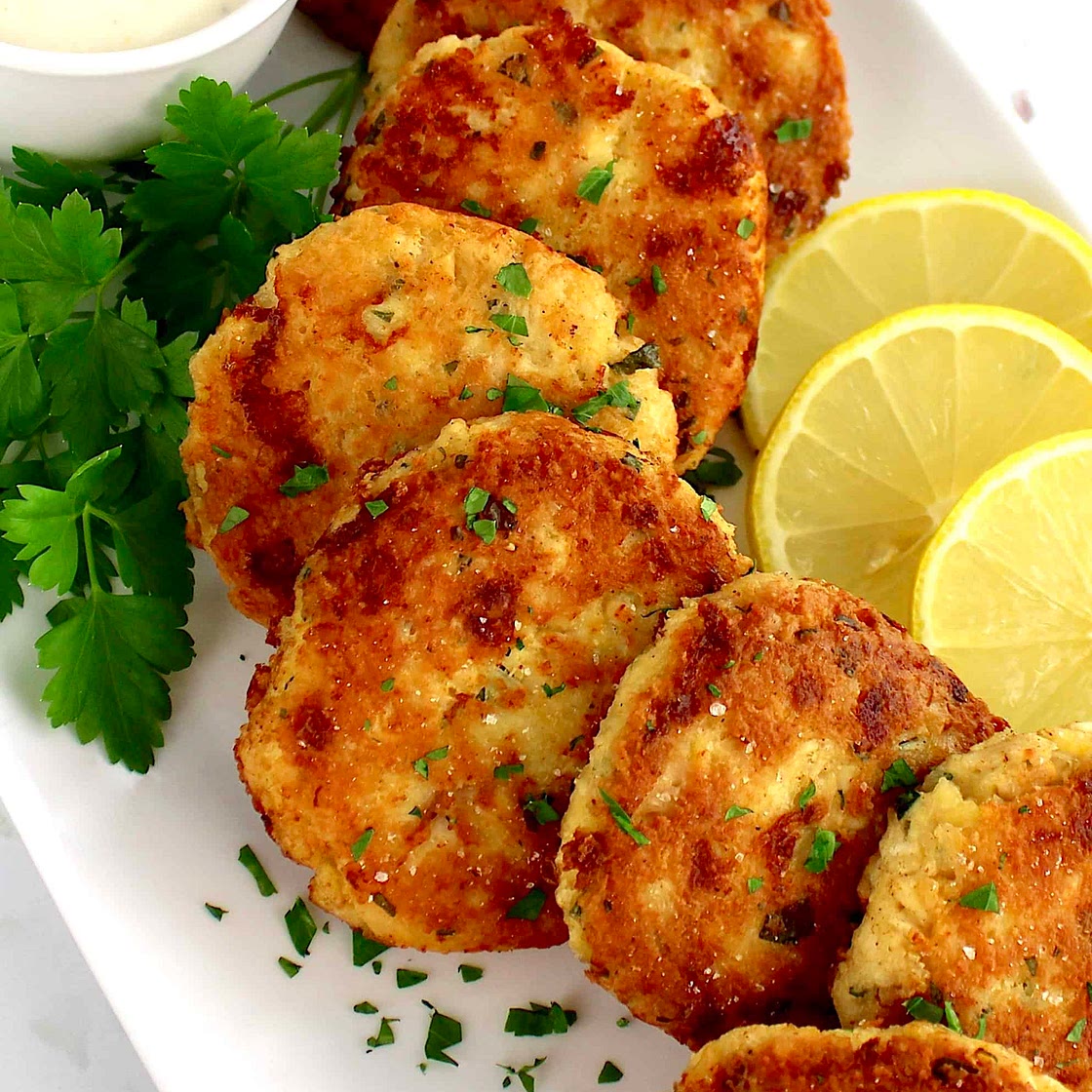 Chicken Patties with Garlic Aioli