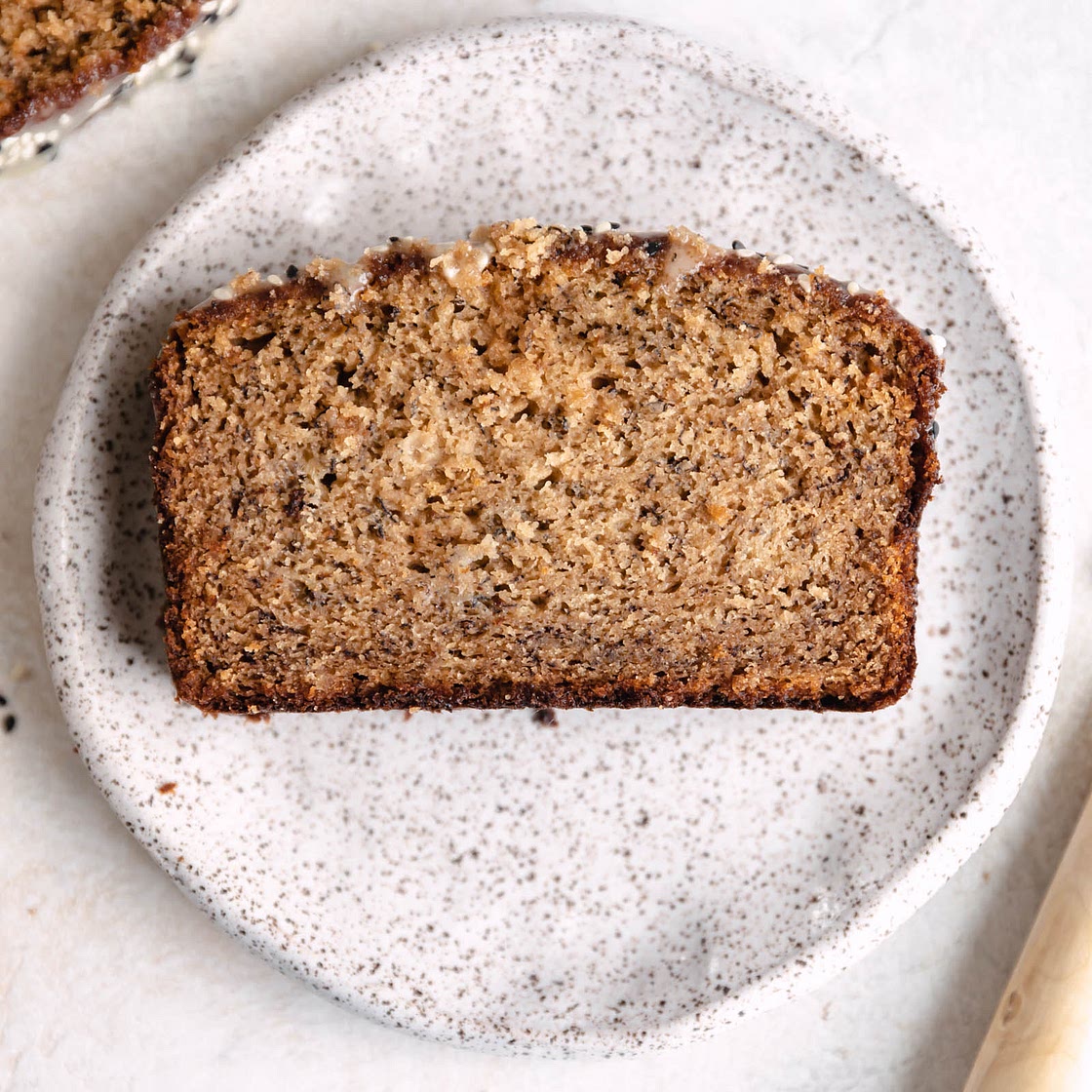 Tahini Banana Bread