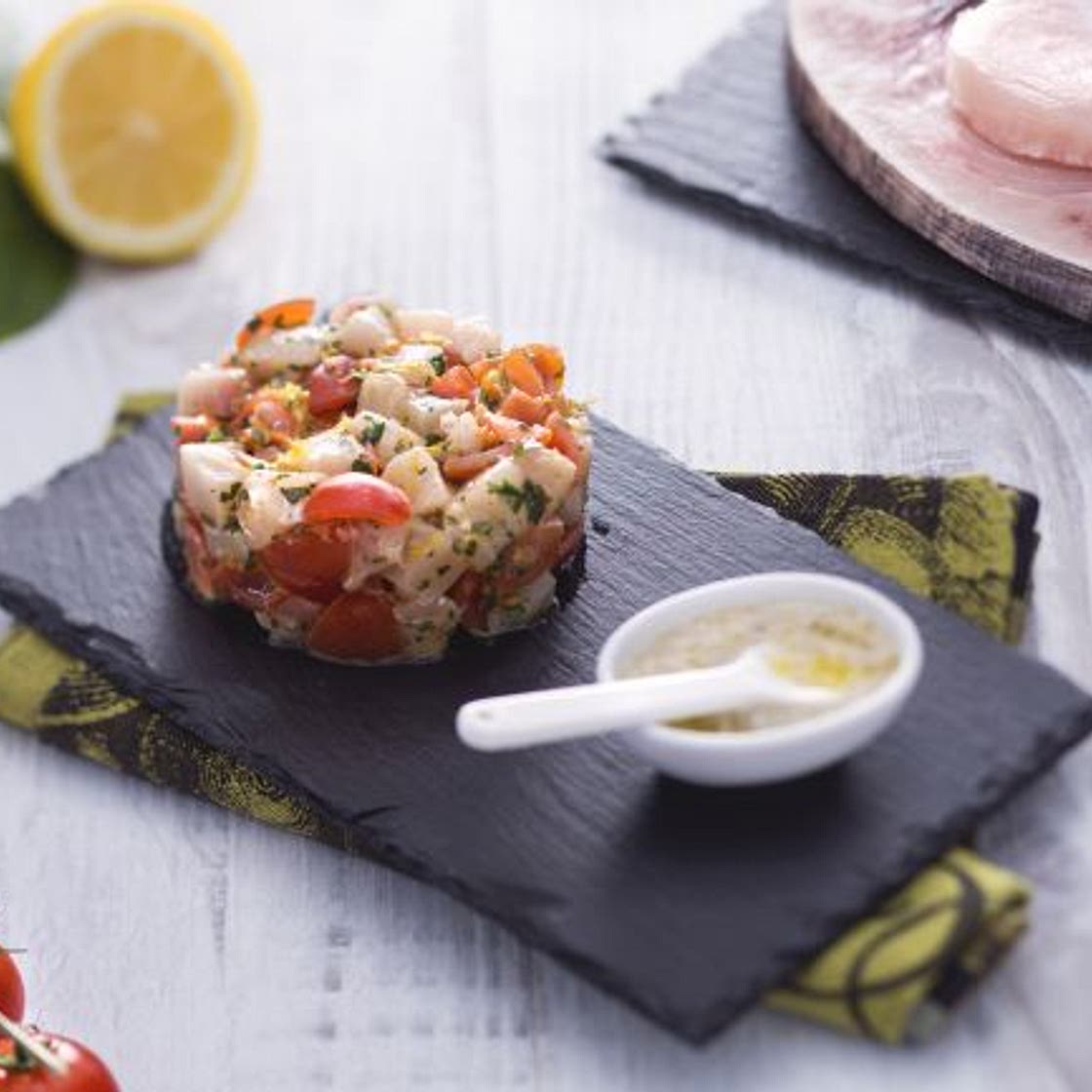 Tartare mediterranea di spada