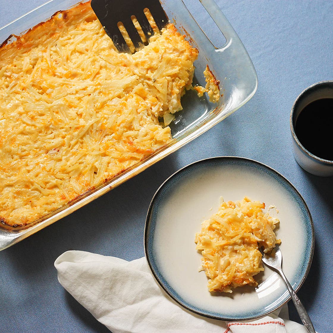 Copycat Cracker Barrel Hashbrown Casserole Recipe