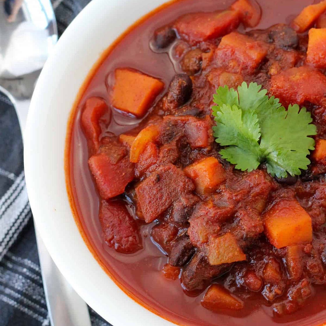 Butternut Squash Turkey Chili