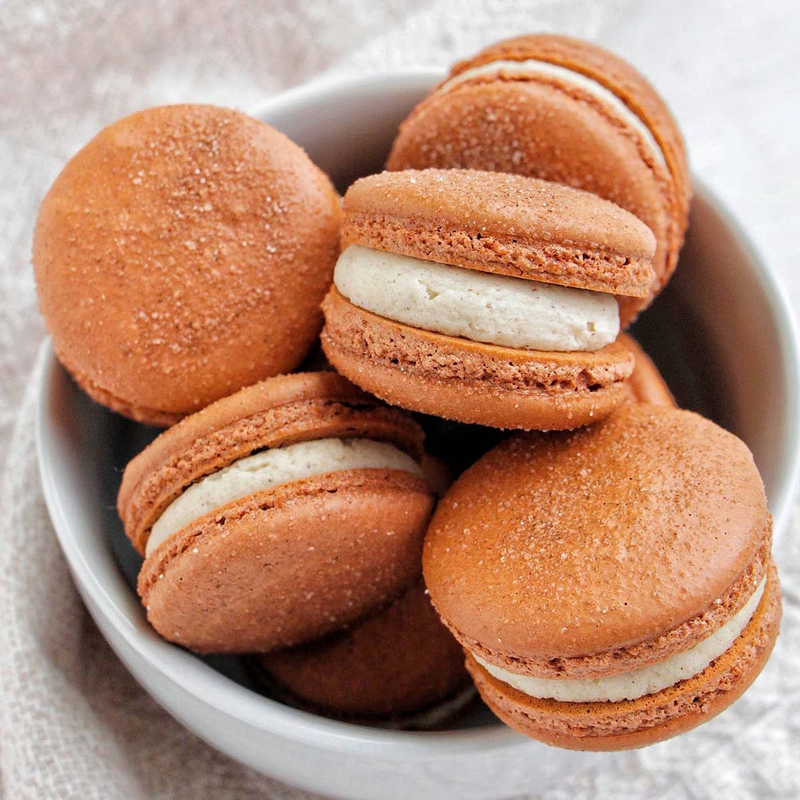 Churro Macarons