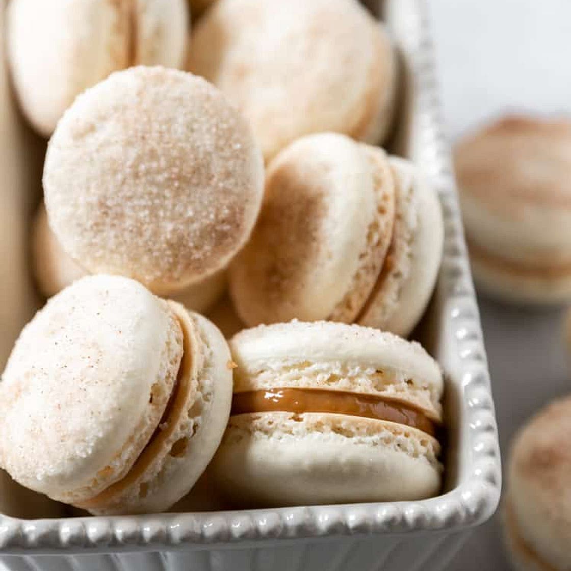Churro Macarons