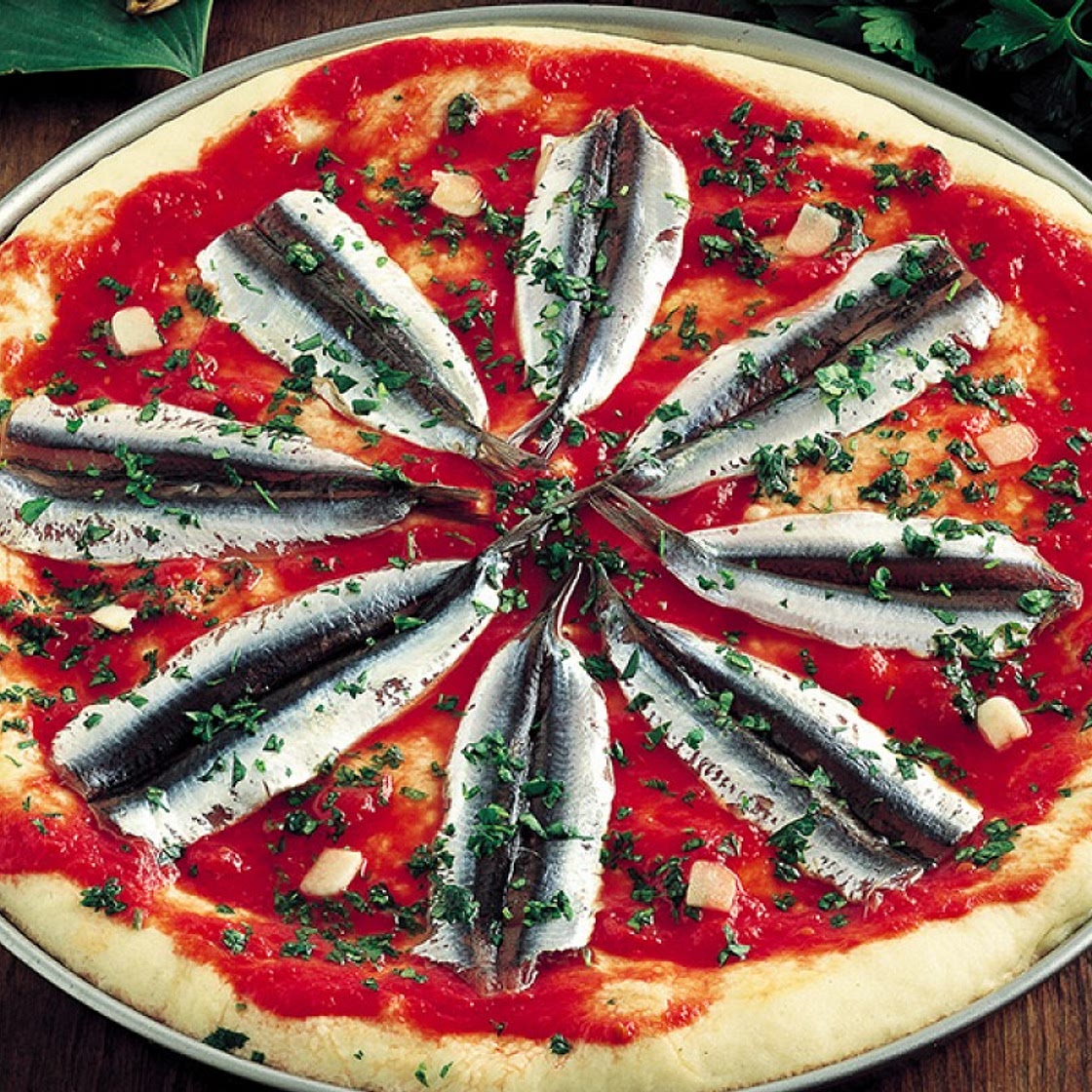 Pizza with Anchovies