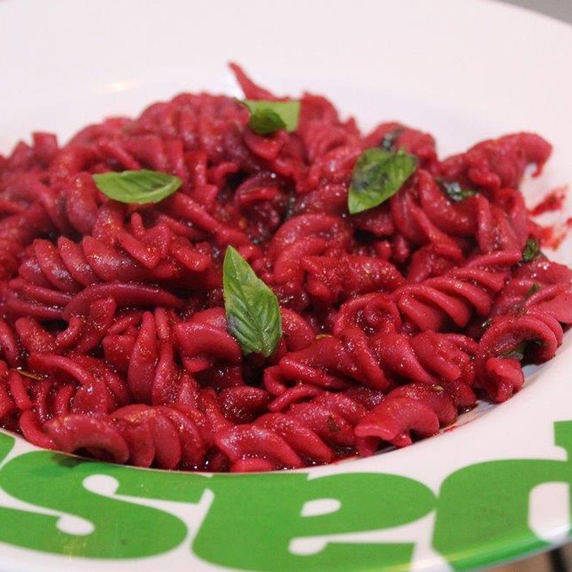 Whole Wheat Beetroot Pasta | Beetroot Pasta