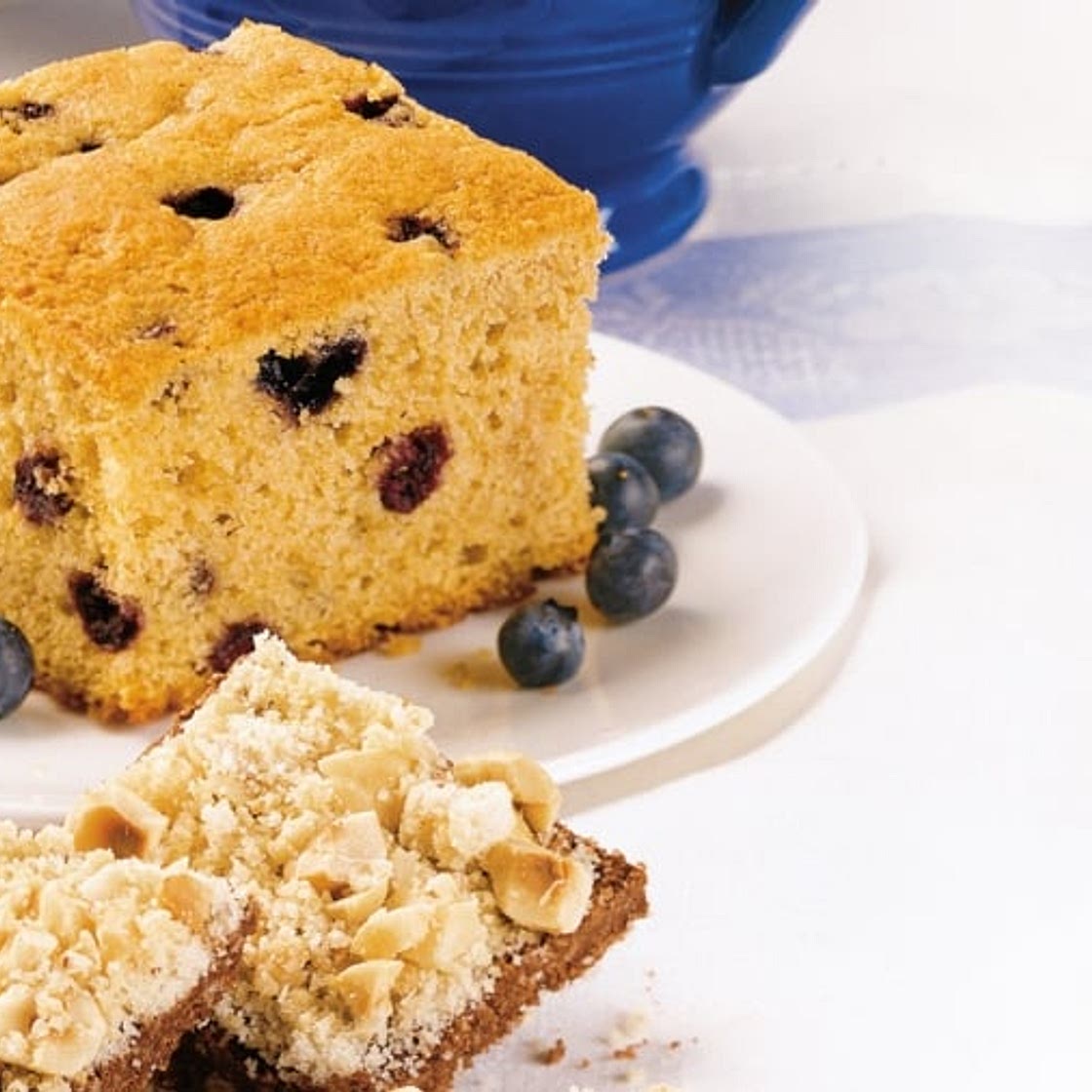 Lemon Blueberry Breakfast Cake