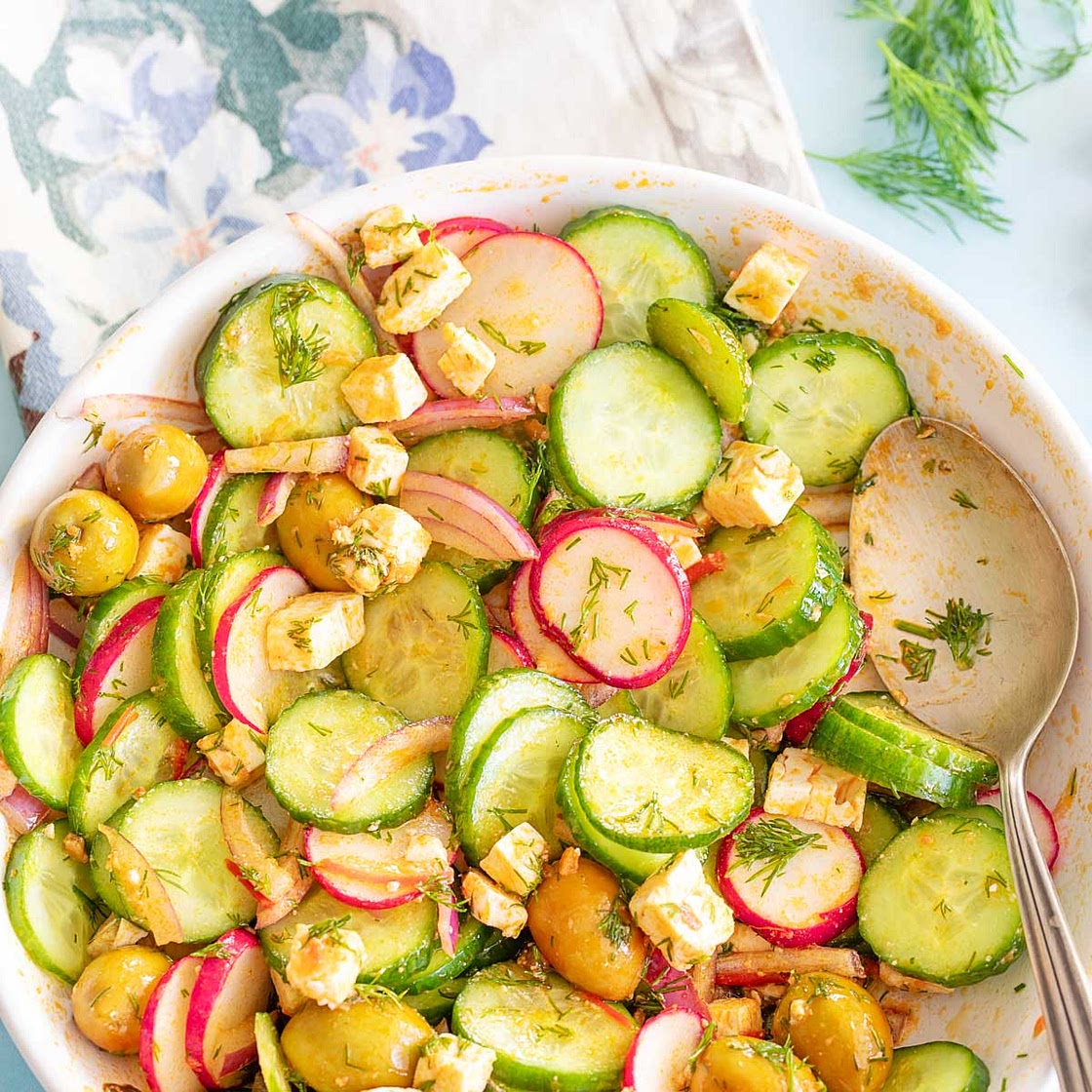 Easy Cucumber Salad