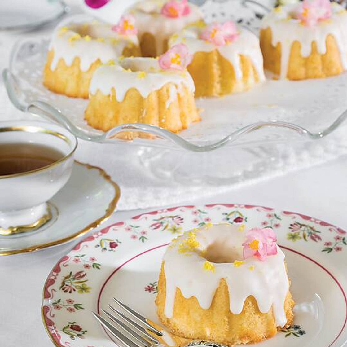 Mini Lemon Bundt Cakes