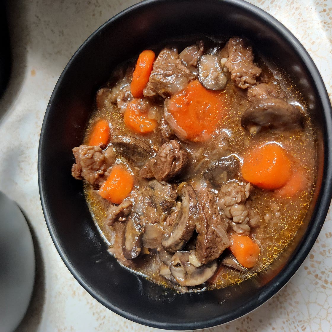 Beef cheek stew