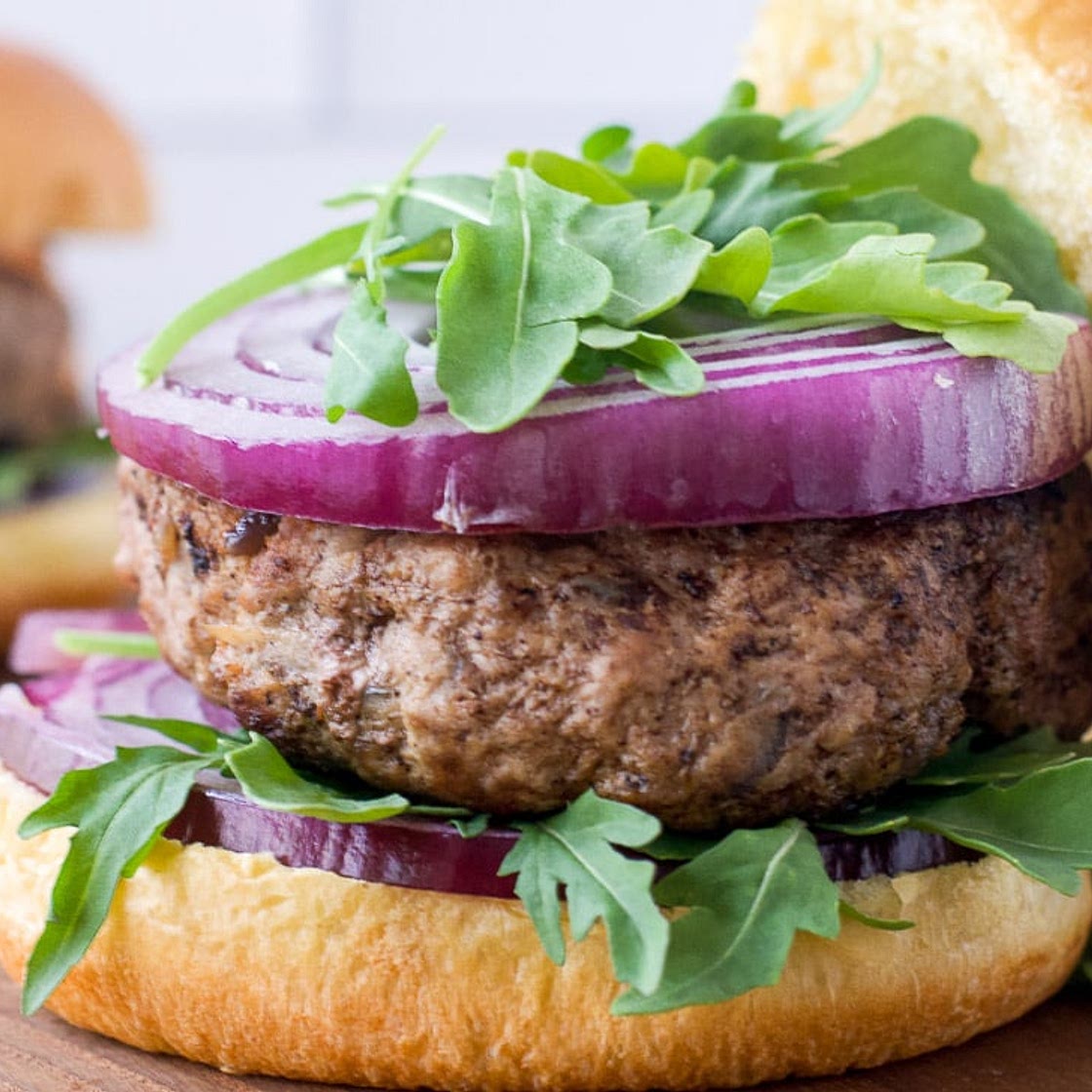 North African Lamb Burgers with Harissa Mayo