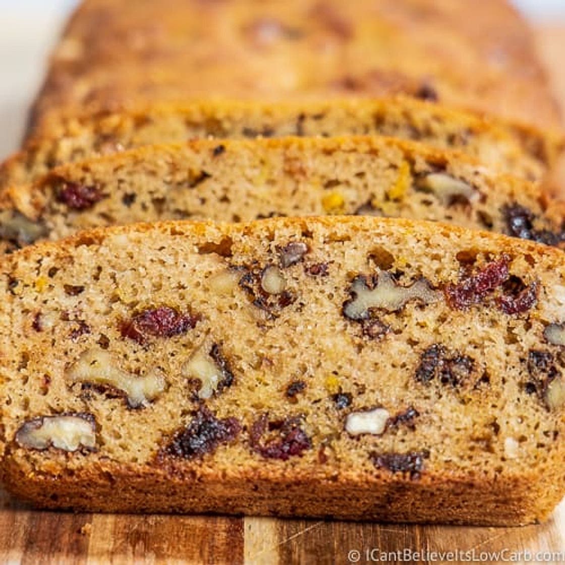 Sugar-Free Keto Fruitcake Recipe