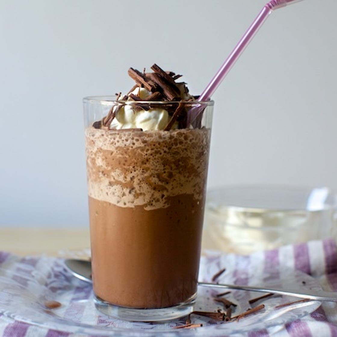 frozen hot chocolate