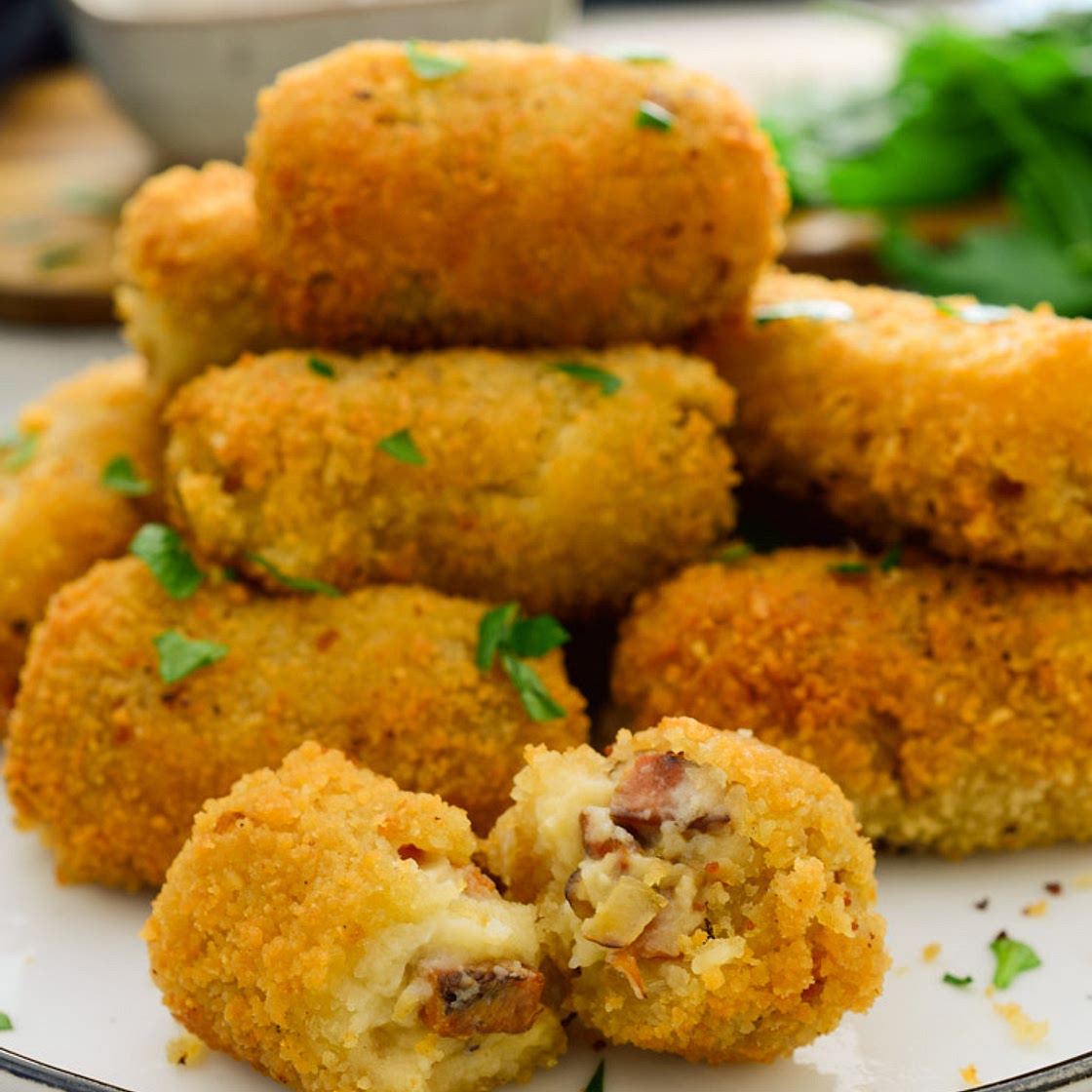 Mushroom Croquettes