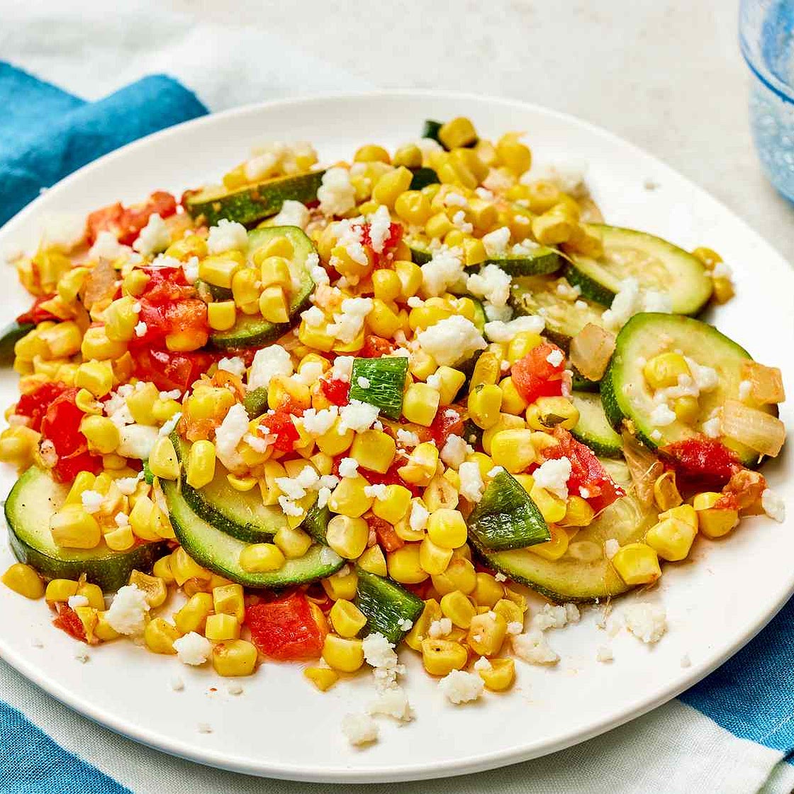 Calabacitas con Elote (Zucchini with Corn)