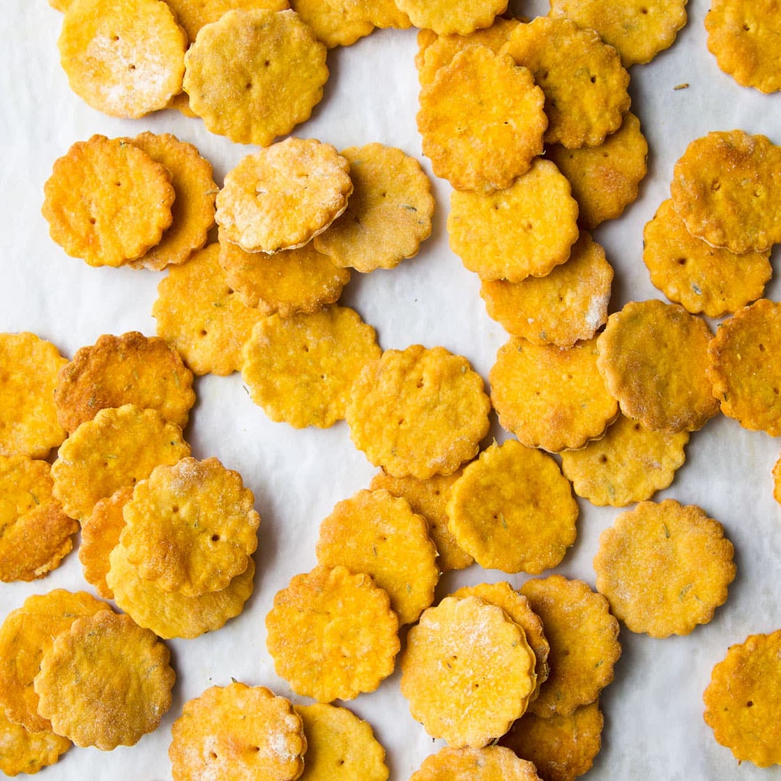 Sweet Potato Crackers