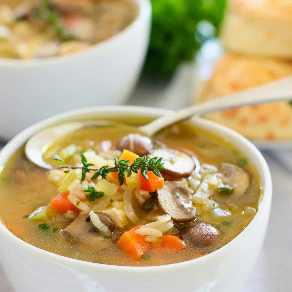 Chicken and Mushroom Soup