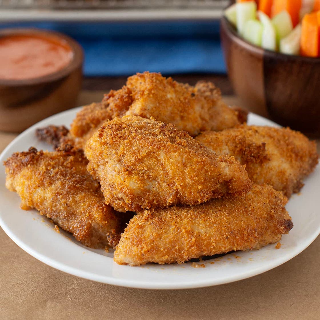 Breaded Boneless Chicken Wings Recipe