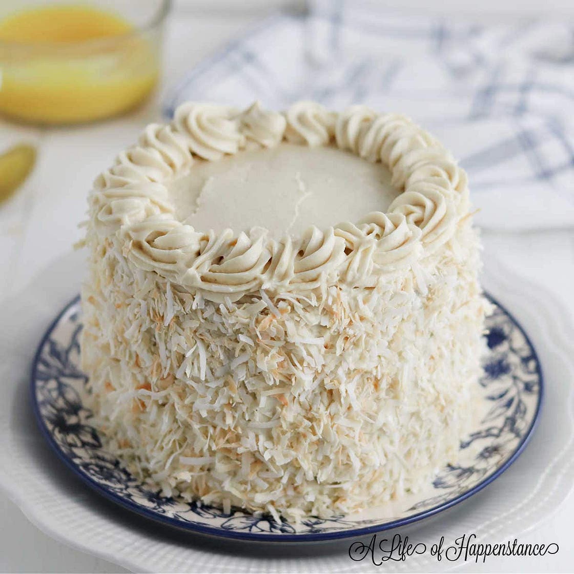 Almond Flour Coconut Cake
