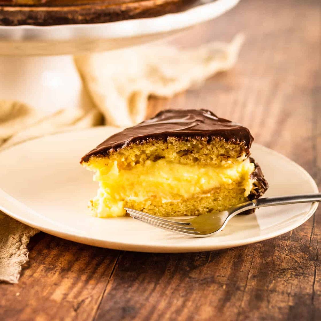 Boston Cream Pie Recipe